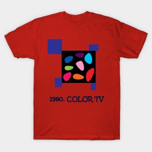 1980. Color TV T-Shirt